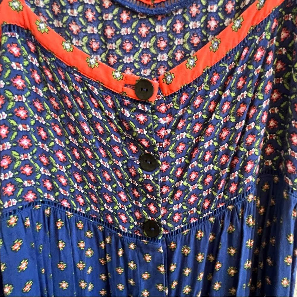 Anthropologie Lynn Mixed Print
Sleep Jumpsuit - Boho Wide Leg
Capri SZ M - Picture 4 of 15